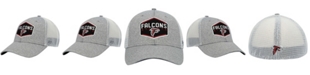 '47 Brand Men's Heathered Gray, White Atlanta Falcons Hitch Contender Flex Hat